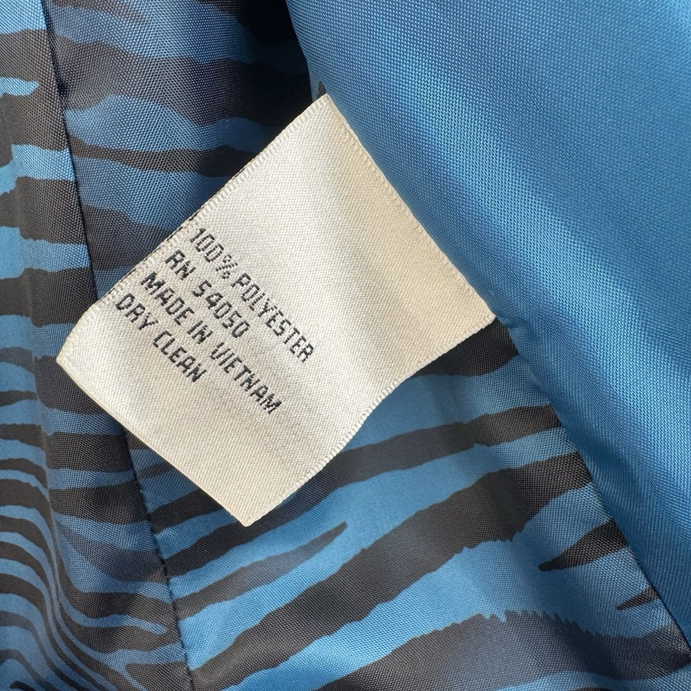 Le Suit 2 Pc Skirt Suit Womens Size 10 Blue Career NWT MSRP $200 - Picture 8 of 11